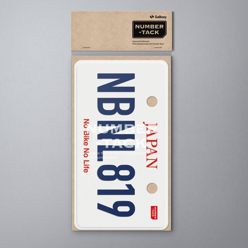 NUMBER-TACK ナンバータック / LICENCE / NBNL | Solitony