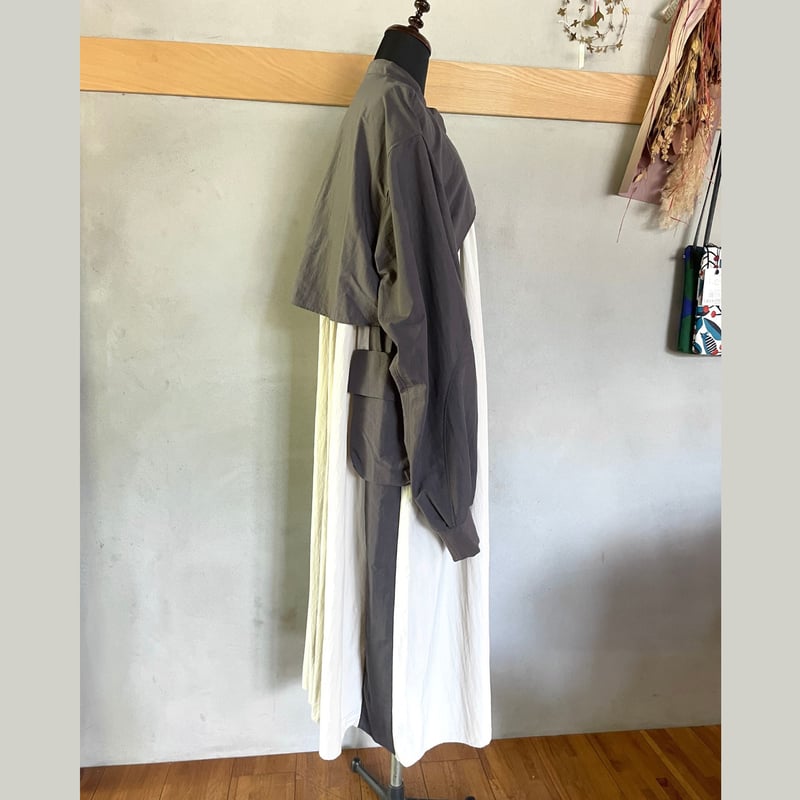 nunuforme コンビワンピース　145cm nunuformeコンビワンピース s - koguma online shop | 子供服