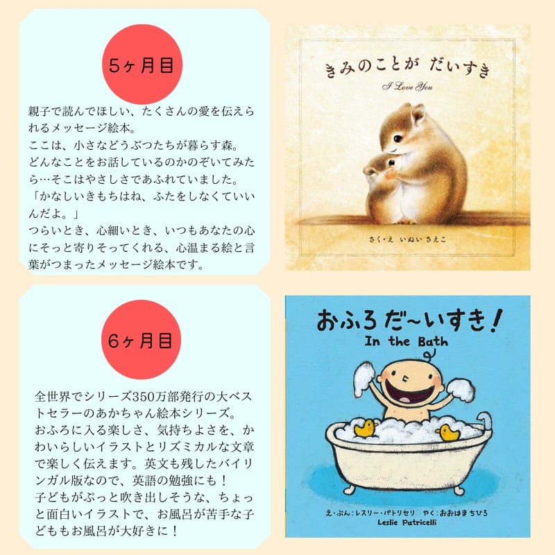 1歳】絵本の定期便・12ヶ月コース(月1冊) | modeee