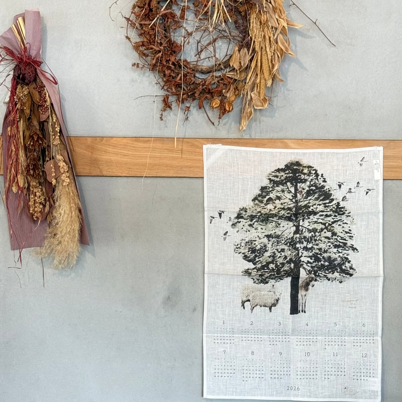 2026リネンカレンダー 森のささやき【foglinenwork】 | modeee