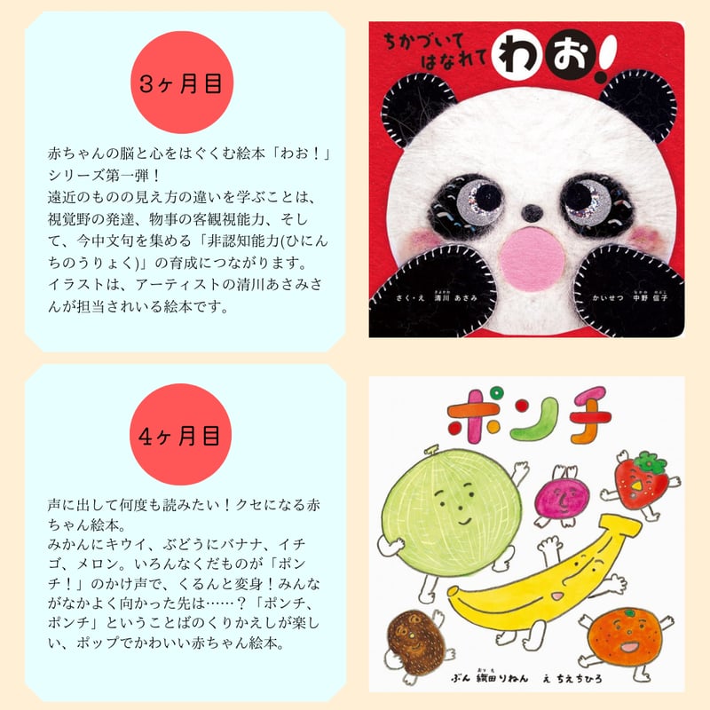 0歳】絵本の定期便・12ヶ月コース(月1冊) | modeee