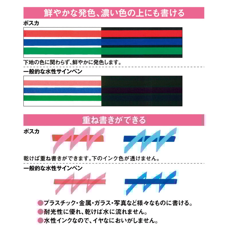 ポスカ[8・15色セット] | 文具のSONERY｜SONERY Stationery