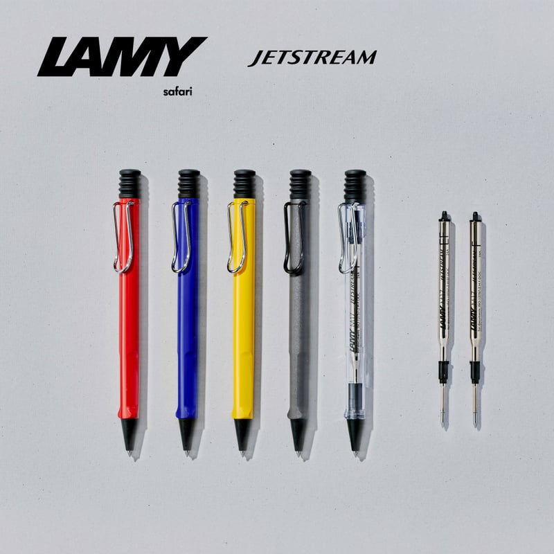 「LAMY safari JETSTREAM」ボールペン 5本 ラミー マニア LAMY safari JETSTREAM inside | 文具のSONERY｜SONERY