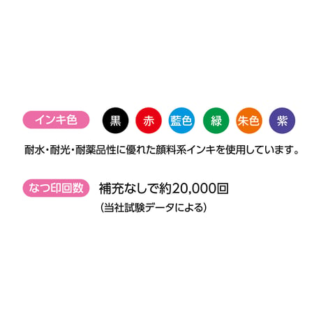 キャップレス一行印 PORTE