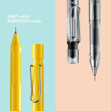 LAMY safari KURUTOGA inside
