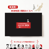 SAKEPOST BOX　新潟地酒飲み比べ3銘柄（100ml x 3パック）