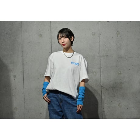 item tee ( charcoal/navy/white )  #エスケープ