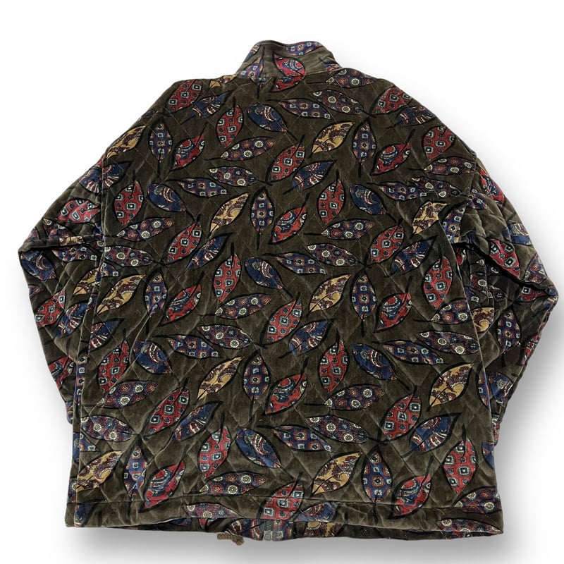 JONES NEW YORK デザインジャケット コットン モダール混 JONES NEW YORK SPORT 90s whole pattern jacket |