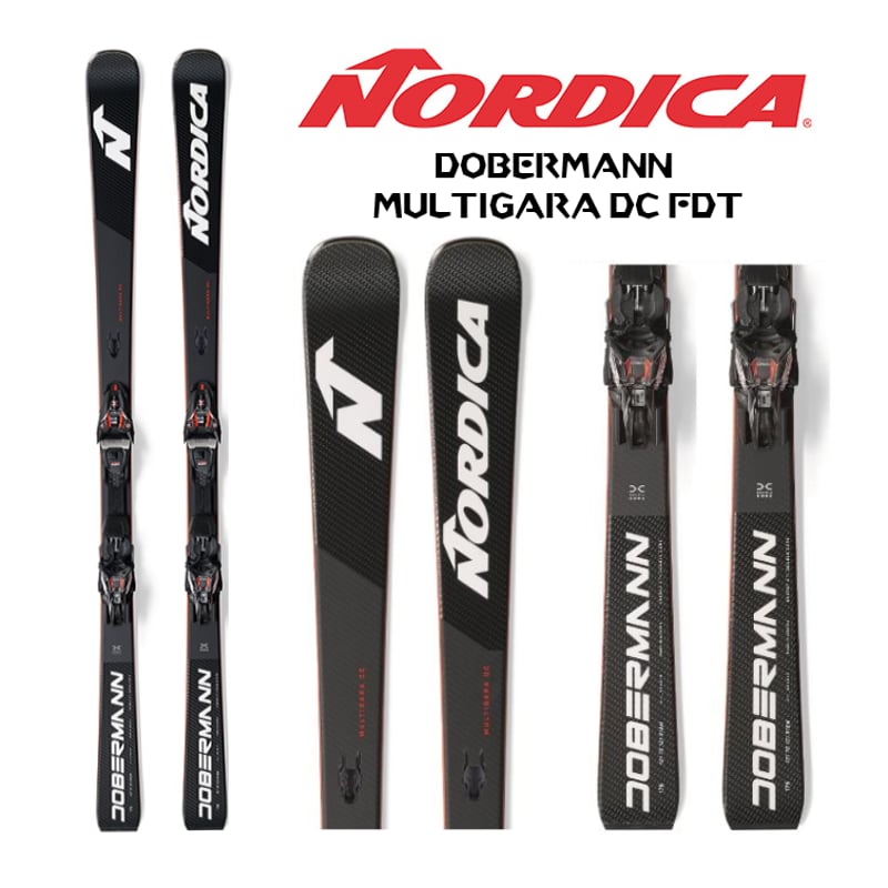 高品質の人気 ノルディカ GT ファンスキー ミッドスキー NORDICA FDT