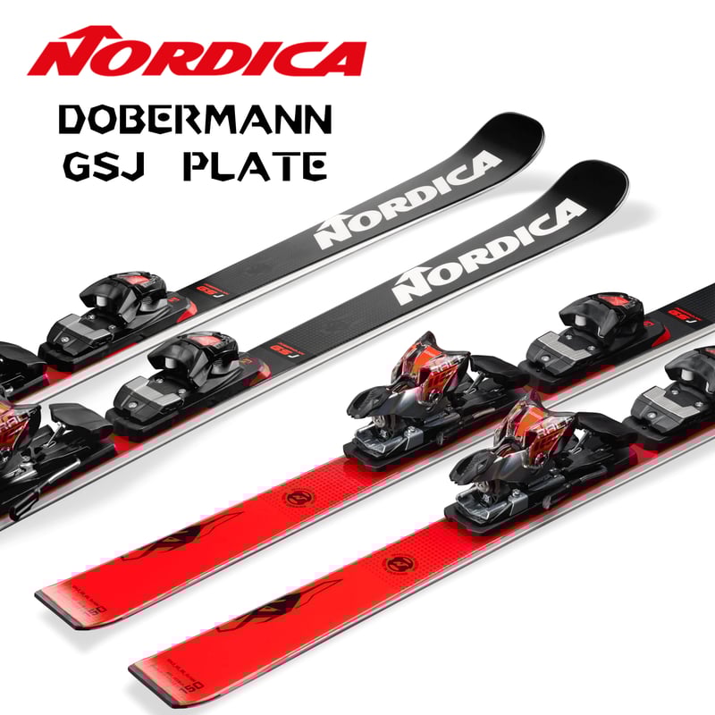 NORDICA ノルディカ スキー板 DOBERMANN GSJ PLATE 164c NORDICA ノルディカ スキー板 DOBERMANN GSJ PLATE 164c