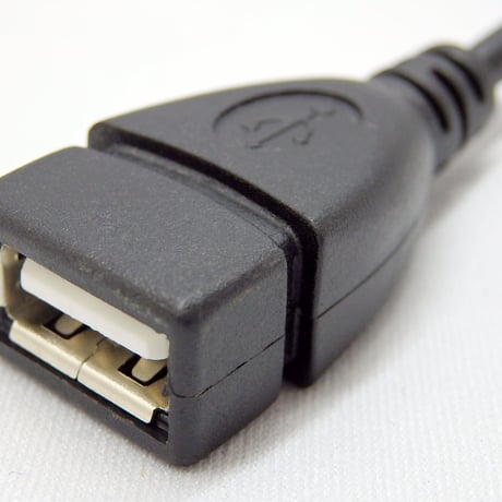エスエスエーサービス USB2.0 L型延長ケーブル 20cm 下向き SSA SU2-AA20BDL