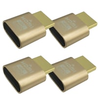 お得な4個セット エスエスエーサービスHDMI 4K UHD 仮想ディスプレイエミュレータ  MS-004-4P