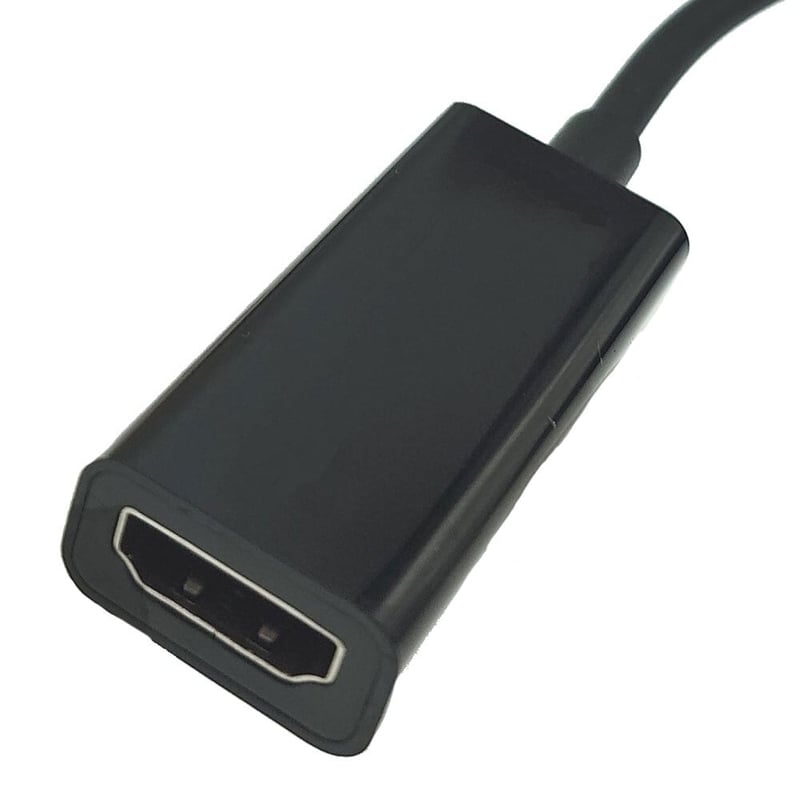 HDMI 1.4対応 HDCP Type-C(オス) - HDMI(メス) 変換ケーブル エス