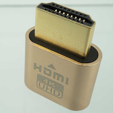 お得な3個セット エスエスエーサービスHDMI 4K UHD 仮想ディスプレイエミュレータ  MS-004-3P