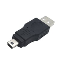 USB2.0 miniUSB 変換コネクタ miniUSB(オス)-USB-A(オス)　エスエスエーサービス SUAM-MIM