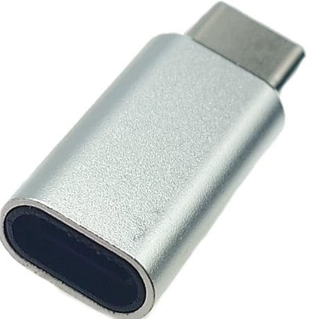 iPhone端子(メス)-Type-C(オス) iPhone15動作確認済 充電転送対応 変換コネクタ SLTF-TCM