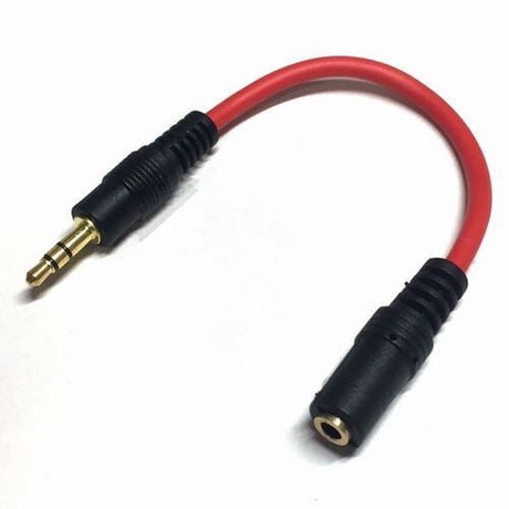 3.5mm 3極ステレオ 延長ケーブル 約10cm エスエスエーサービス ST35-AF01M