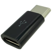 エスエスーサービス USB2.0 TYPE-C(オス) – MicroUSB(メス)コネクタ SUCM-MCFB