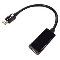 HDMI(メス) - miniDisplayPort(オス)変換ケーブル15cm エスエスエーサービス MDHDMI-15H