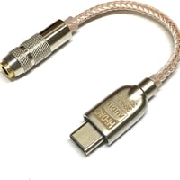 エスエスエーサービス ポータブルDAC 4極3.5mmステレオミニ(メス) - USB Type-C(オス) 最大384KHz/32bit対応・約7センチ ST35-DAC