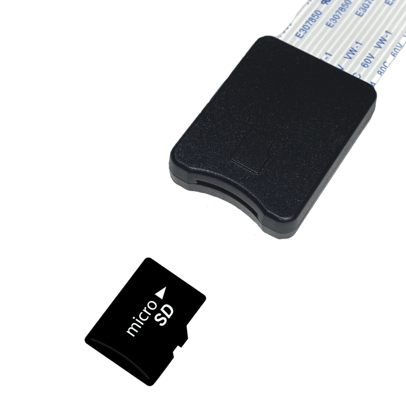 microSD スロット延長ケーブル 約8センチ SD-EXT8TF リボンケーブル