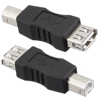 2個セット USB2.0 A(メス) - USB2.0 B(オス) 変換コネクタ エスエスエーサービス SUAF-UBMB
