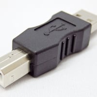 エスエスエーサービス USB A(オス) - USB B(オス) 変換コネクタ 全線ストレート結線 SSA SUAM-UBM