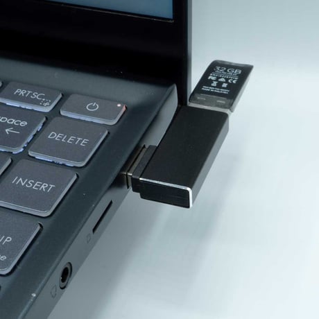 USB3.0 A オス-メス L型左向き 5Gbps転送対応 変換コネクタ エスエスエーサービス SUAF-UAML3