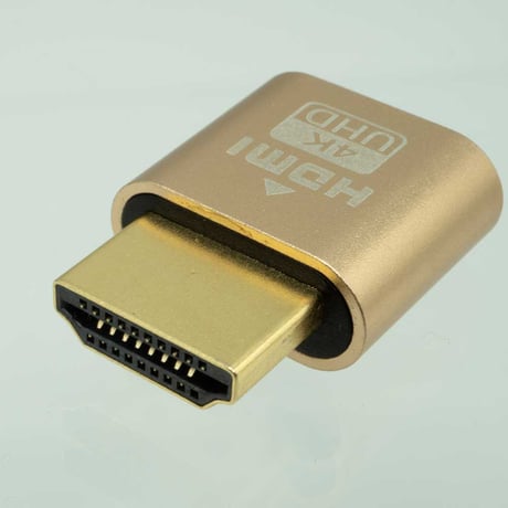 お得な3個セット エスエスエーサービスHDMI 4K UHD 仮想ディスプレイエミュレータ  MS-004-3P
