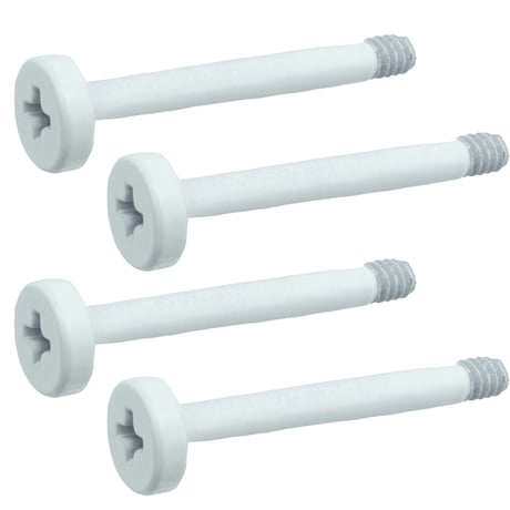 エスエスエーサービス 簡易水冷クーラー ラジエーター向け 25mm厚ファン ホワイト インチネジ 4本入り SN-032WH