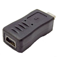 miniUSB(メス) - MicroUSB(オス) 変換コネクタ エスエスエーサービス SMIF-MCM エスエスエーサービス
