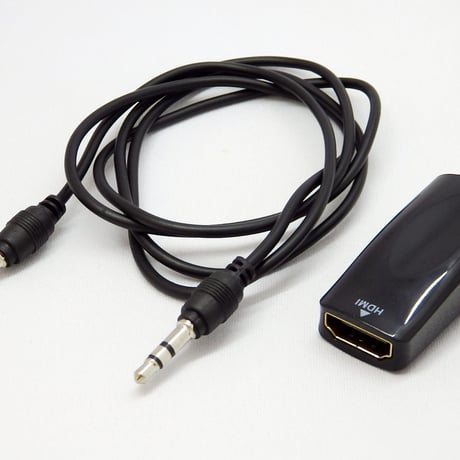 HDMI(メス) - VGA(メス)変換コネクタ オーディオ変換コネクタ エスエスエーサービス SHDF-VGAF