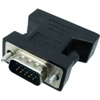 DVI変換コネクタ　VGA(オス) - DVI-I(メス) エスエスエーサービス SVGAM-DVIF