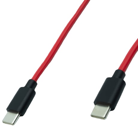 エスエスエーサービス PD（最大100W)充電対応 USB2.0 Type-C 充電・データ転送ケーブル オス-オス ストレート 約1.5m（150センチ）SU2-TCC150R