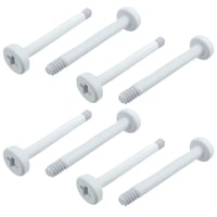 エスエスエーサービス 簡易水冷クーラー ラジエーター向け 25mm厚ファン ホワイト インチネジ 8本入り SN-032WH-8P