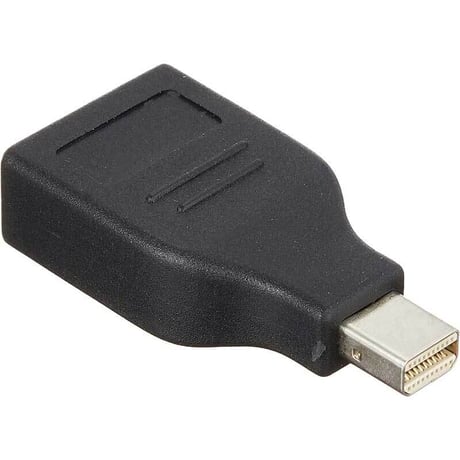 MiniDisplayPort(オス)　→　DisplayPort(メス) 変換コネクタ　エスエスエーサービス SMDPM-DPF 映像 ディスプレーポート ミニディスプレーポート用