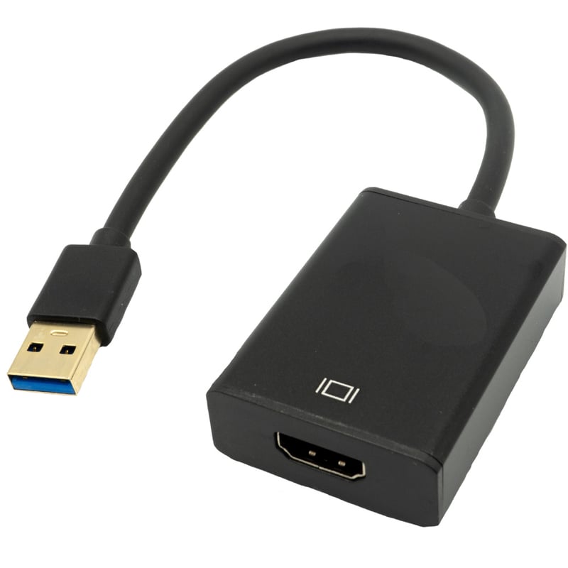 お得な2個セット フルHD対応 USB3.0 - HDMI USB外付け ディスプレイ
