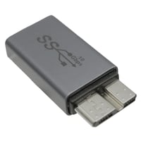 エスエスエーサービス USB 3.0 MicroB(オス)- USB TYPE-A(メス) 変換コネクタ SMUB-UAF