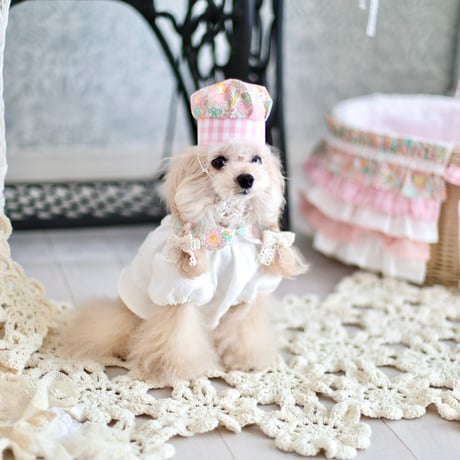 Bouquet de muguet ブーケドゥミュゲ ワッフルリネンワンピース Bouquet de muguet ブーケドゥミュゲ ワッフルリネンワンピース