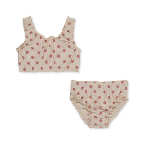 【Konges Sløjd】COLLETTE BIKINI - DOT ROSE（3y）