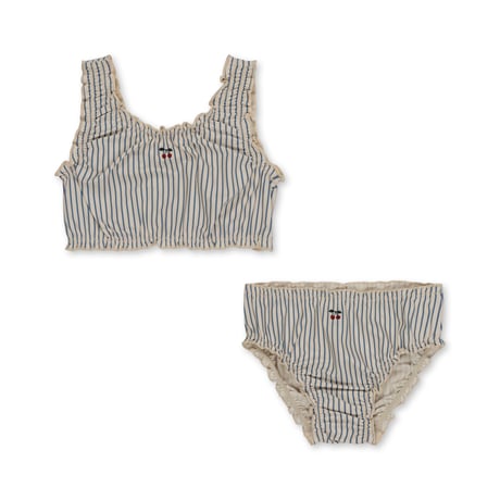 Last 1（3y）【Konges Sløjd】COLLETTE BIKINI - BLUE STRIPE