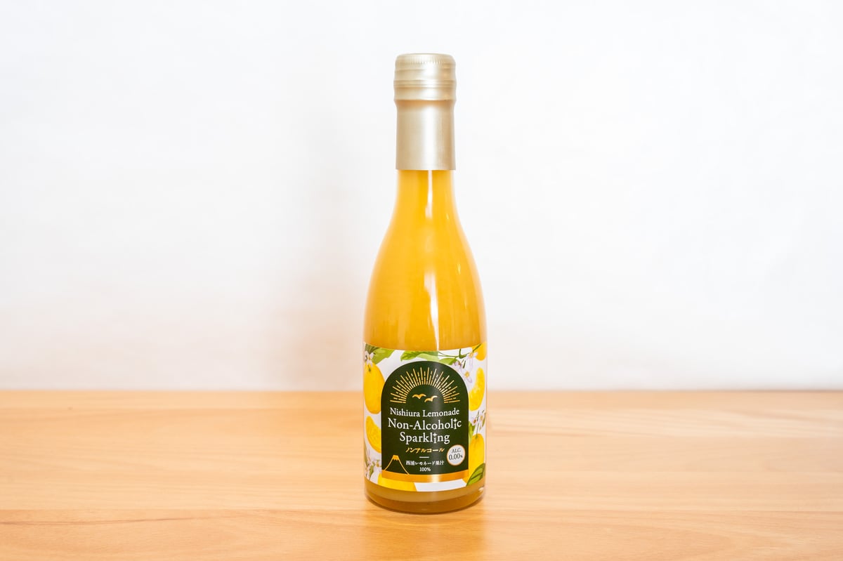【新品未開封】★ NORAs Lemonマドラー（蓄光） ノラズ レモン Nishiura Lemonade non-alcoholic Sparkling 250ml