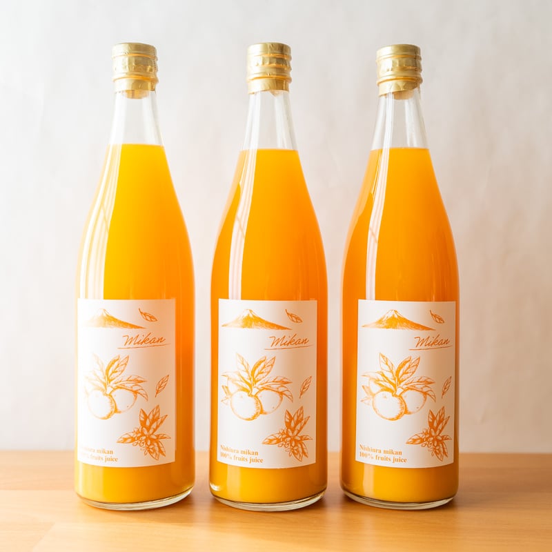 西浦みかん果汁100％ジュース（極早生） | かんきつ商社Aquamarine