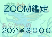 ZOOM鑑定２０分（龍神版）