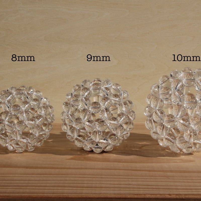 フラーレン　水晶　10mm玉　直径6.5cm フラーレン水晶10mm玉直径6.5cm