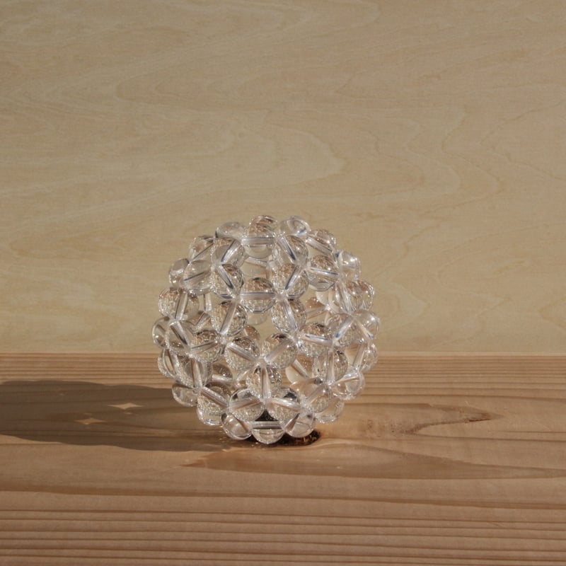 フラーレン　水晶　10mm玉　直径6.5cm フラーレン 水晶 10mm玉 直径6.5cm