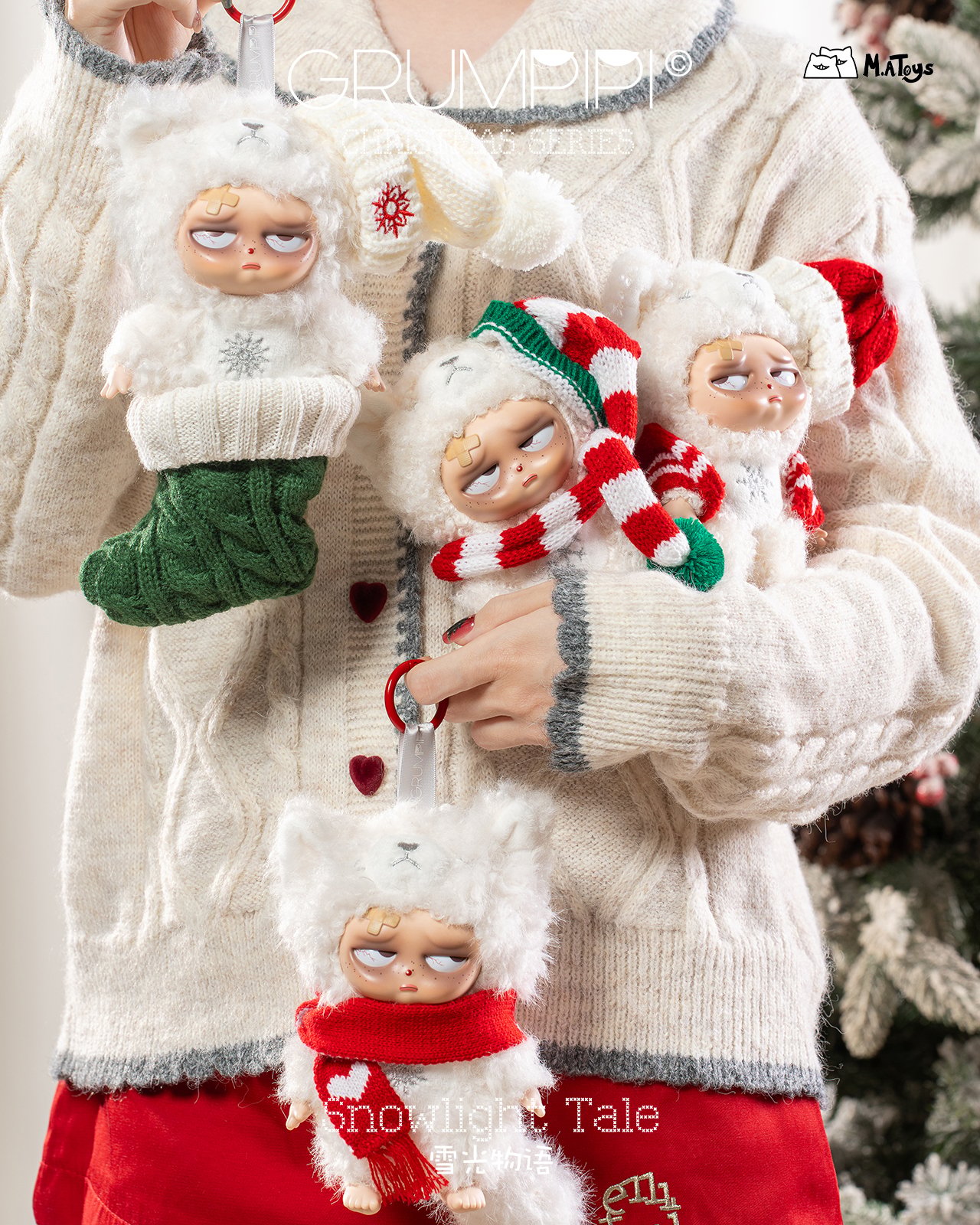 M.A Toys 【 Grumpipi Chrismas series-snowlight t