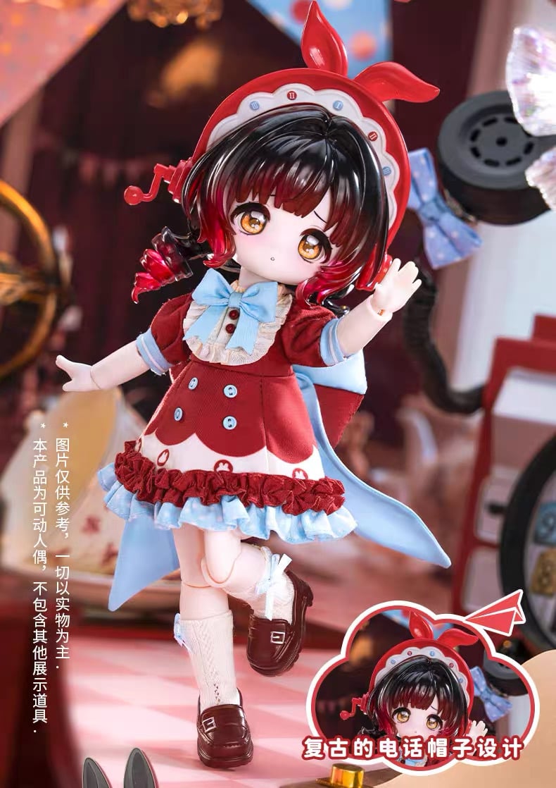 COME4FREE 【 BONNIE6 兎の夢匣 】 ブランドドール BJDドール 1/6ドー