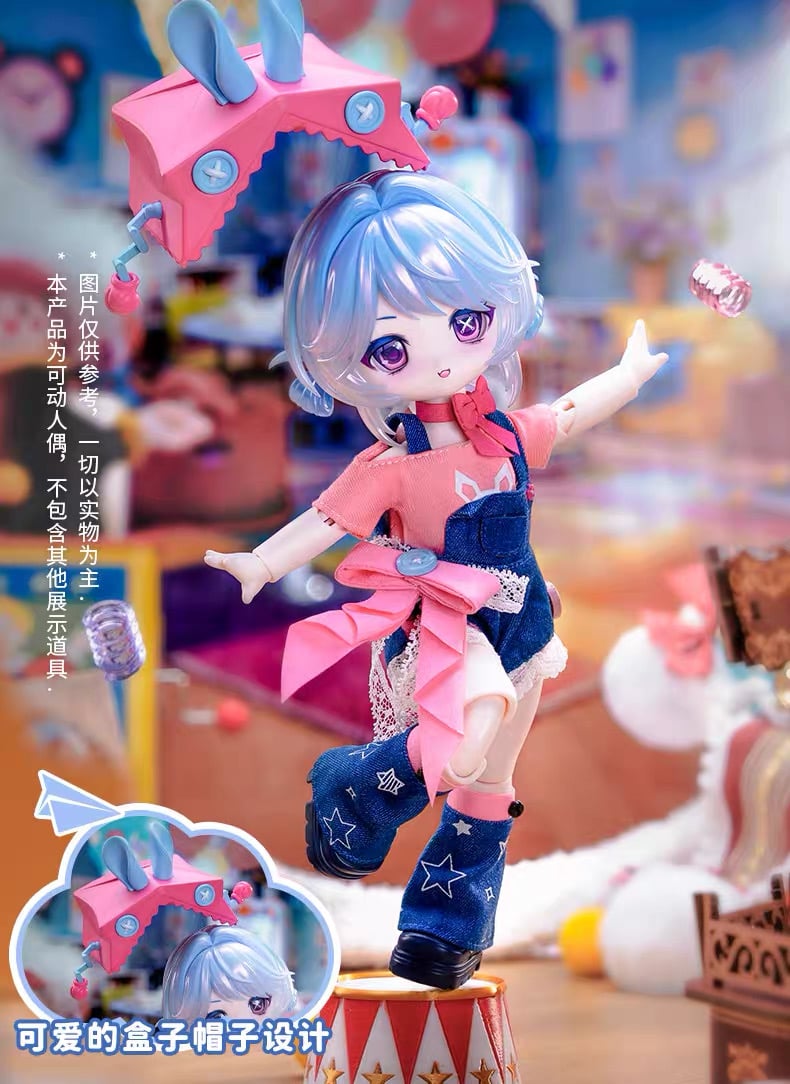 COME4FREE 【 BONNIE6 兎の夢匣 】 ブランドドール BJDドール 1/6ドー