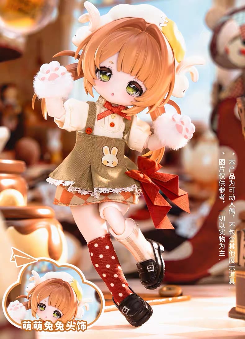 COME4FREE 【 BONNIE6 兎の夢匣 】 ブランドドール BJDドール 1/6ドー